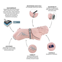 Load image into Gallery viewer, Huskimo Raincoat Peak - Dusty Pink