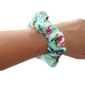 Hooman Scrunchie - Wildflower in Mint