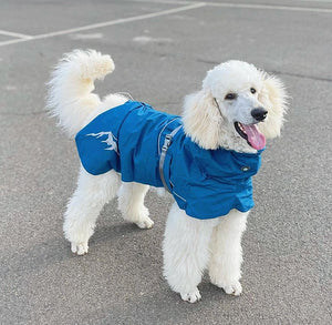 Huskimo Raincoat Peak - Fjord Blue